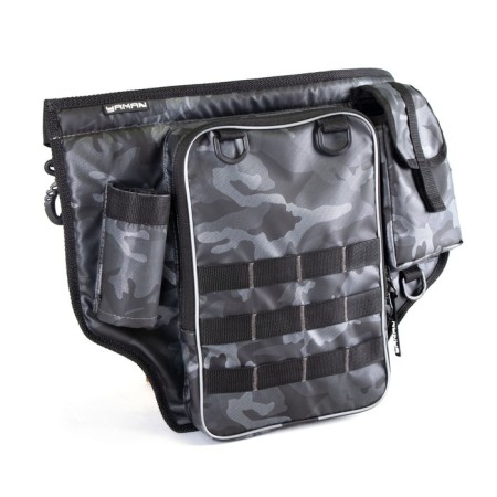 Fisherman Board Yaman Fishing Belt Bag Light, 44x35x6 cm, camouflage, without boxes-1