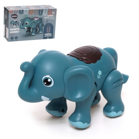 Designer magnetic "elephant", 7 parts