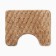 Bathroom mat Ethel "Rombs", col. Beige, 40x50 cm