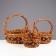 Set of baskets, 3pcs, 27 x 12 x 28cm, 34 x 14 x 34 cm, 41 x 16 x 40cm