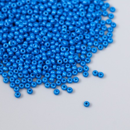 Glass glass 12/0 "blue dust" 15 grams