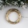 Garland "thread" 10 m Rosa, IP20, silver thread, 100 LED, red glow, 12 V