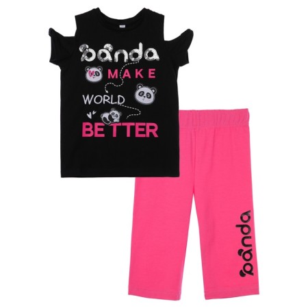 Set for the girl PlayTode: T -shirt and Legins, height 98 cm