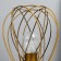 Biglie table lamp E27 40W gold 18x18x20cm Risalux