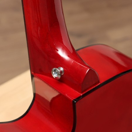 Acoustic guitar Music Life QD-H38Q-HW, red-5