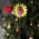 LED toy on the Santa Claus stick 11 × 29 × 4 cm, batteries Lr44x3, glow warm white