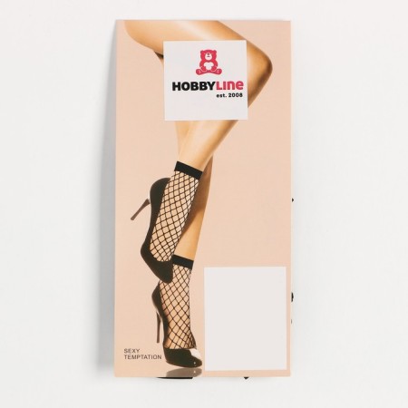 Women's socks, black color, size 23-25 ​​(36-40)-4