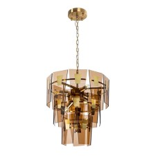 Suspended chandelier Arte Lamp Sophia A4066LM-6PB, E14, 6x40 W, 48x48x48 cm, copper