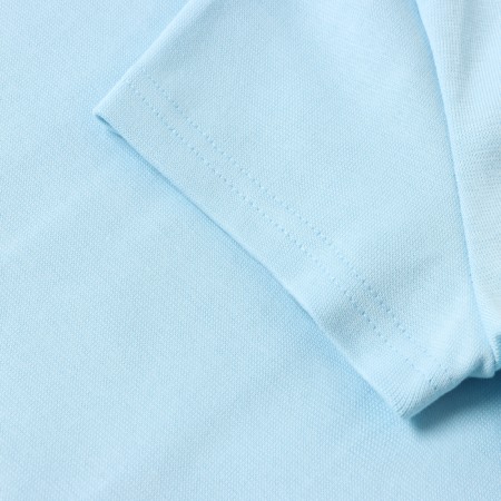 T-shirt female o-shaped neckline, color light blue, size 46-2