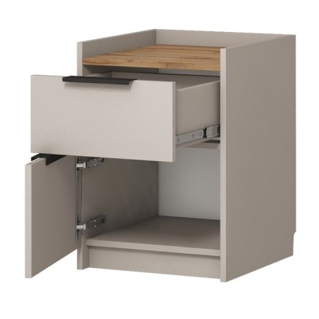 Covereign cabinet "Avlona", 432 × 386 × 581 mm, color cashmere light / oak vanan-1