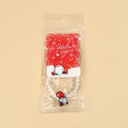 Children's bracelet "Happy New Year" 7 x 5 cm-5