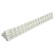 Single -phase track lamp for Feron AL123, IP40, LED, 2x30 W, 547x68x75 mm, white color.