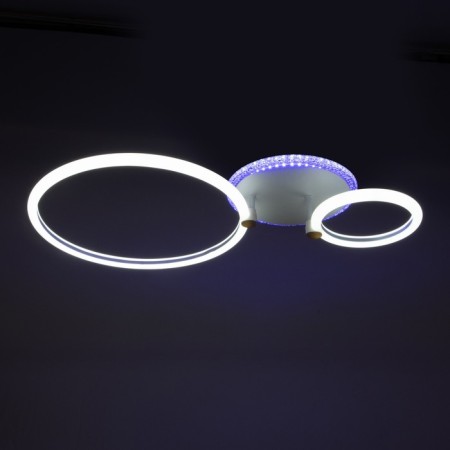 Cialogs from the remote control 1914/2 LED 68W Dimmer white 45x40x12 cm Bayerlux-3