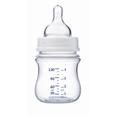 A bottle of feeding pp easystart anti -broller, wide throat, 120 ml, from 3 months, color mix-4