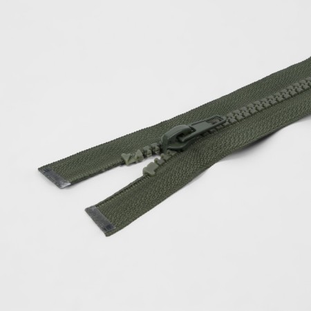 Lightning "Tractor", No. 5, connective, castle machine, 60 cm, khaki color-1