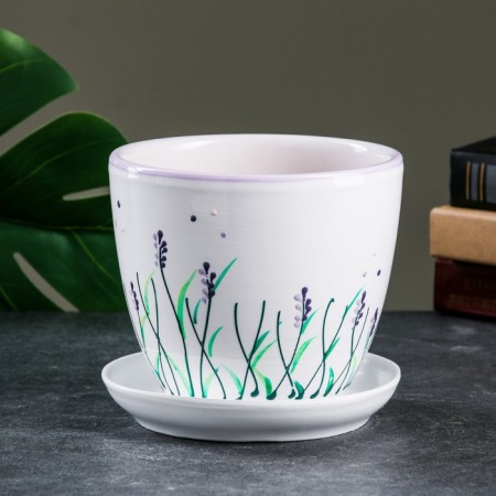 Flower lavender pot 1 l