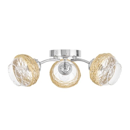 Cellular infinity chandelier 3x40W E14 chrome 40x40x25 cm-4