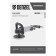 Polishing car Denzel CP-180 27701, 1400 W, 180 mm, 0-3000 rpm