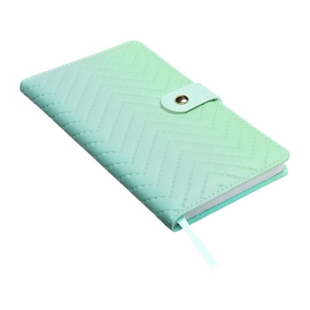 PROVING NACKEND, 80 sheets, 100 x 170mm, Devente.elizabeth, solid cover of leatherette with foam, Slocation, Block 70, Green-2