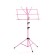 Pupiter H-155 cm, stand for notes 50 x 28 cm, pink