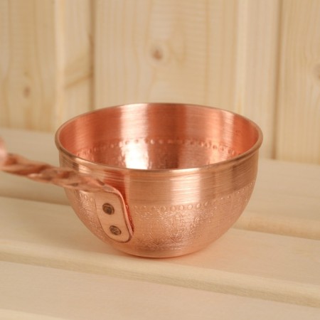 Copper bucket, 0.14l, with a handle-7