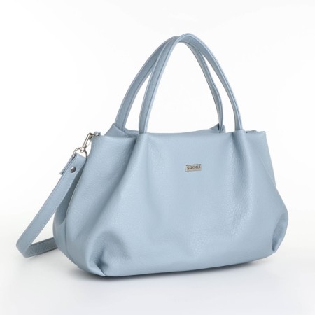 Bag women, medium size, blue color-1