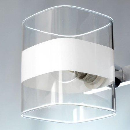 Ceiling chandelier "Virta" E14 4x60 watts-15