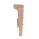 The internal angle for the skirting board is 85mm "decoration", 211 oak rustic
