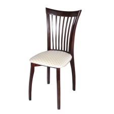 Chair Victoria-M, beech, color color dark walnut, Greg fabric 160/2