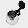 Glass Tea -glass set "Cleo", 5 items: kettle 900 ml, 4 mugs 150 ml