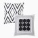 A set of decorative pillowcases "Ethel" Morocco (type 2), 48x48 cm - 2 pcs, 100% HL