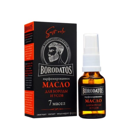 Perfumed oil for beard and mustache Borodatos, 25 ml