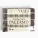 Palermo plaid 140x200cm, white/gray, wool 20%, pan 40%, polyester 40%