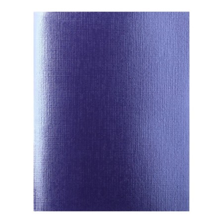 A notebook of 96 sheets in the Metallic cage, boumvinyl cover, offset unit, purple