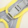 A set with a soft harness, fast-open, m, leash 150 x 1.5 cm, Osh 38-44 cm, og 44-50 cm, yellow