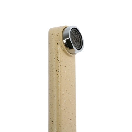 Everest Kitchen Comer B69-659, two-wound, high spout, on a nut, beige-2