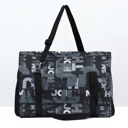 Bag - Animal Carriage "Print", size M, 43 x 27 x 30 cm letter-1