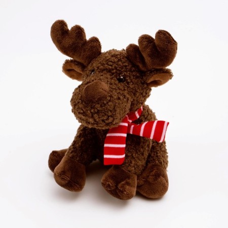 Soft toy "Deer", 14.5 cm, brown color