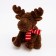 Soft toy "Deer", 14.5 cm, brown color