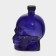Glass bottle "Skull", 0.77 l, color purple color