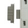 The latch is mortise magnetic, under the Lockland ZLK4CP cylinder, color chromium
