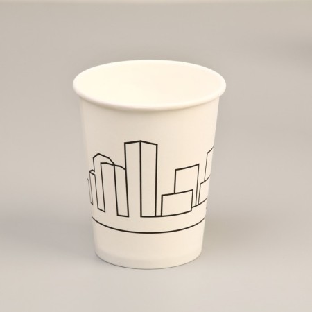 Paper Skyscrabs glass 250 ml, diameter 80 mm-4