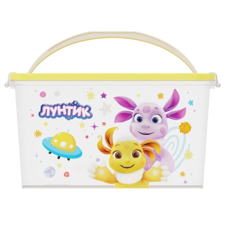 Container for storing things a rectangular "luntik", with a lid, 15 liters-2