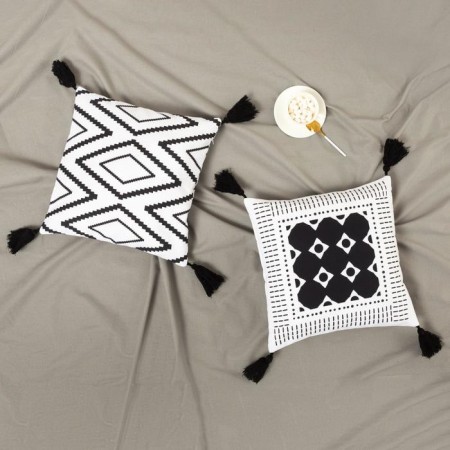 Decorative pillowcase "Ethel" Morocco (view 4), 40x40 cm, 100% cotton-4