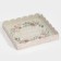 Box for confectionery products with PVC lid "Watercolor", 21 x 21 x 3 cm, new year