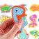 Soft puzzle for kids "dinosaurics", 10 puzzles, crumb I
