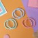 Hair elastic band "Sport Extra Galant" weaving, 5 cm, mix
