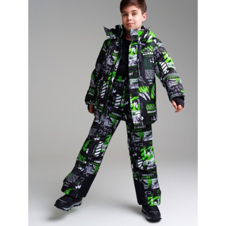 Winter kit for the boy PlayTode: jacket and trousers, height 146 cm-3