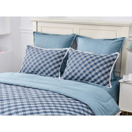Duet set: sheet, blanket, pillowcase, size 230x250 cm, 150x210 cm - 2 pcs, 50x70 cm - 2 pcs, 70x70 - 2 pcs-1