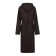 Men's robe with a hood "Marvin", size XL, black color